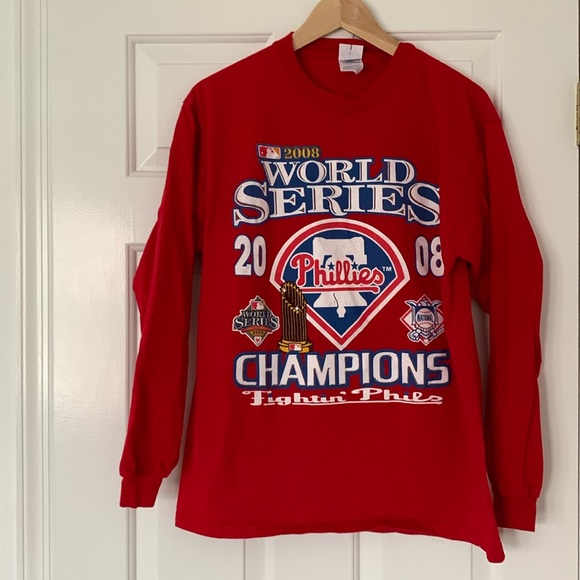 Gildan Other - Philadelphia Phillies 2008 World Series Champions shirt Y2K large medium unisex